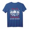 Der Tod lacht uns alle an Germanen lachen zurück T-Shirt – Originelles Deutschland Outfit für Fans historischer Symbole & Germanen-Kultur