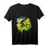 BMX Mountain Bike Geschenk für Downhill & Fahrrad Fans - Cooles Langarmshirt für Extremsportler und Radfahrer