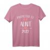 Befördert zur Tante 2022 Schwangerschaft verkünden T-Shirt – Perfekt für Baby-News & Baby-Erwartung