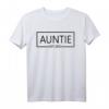 Auntie Est. 2023 T-Shirt – Perfektes Geschenk für neue Tante, Schwangerschaftsankündigung & Familienfeier im Jahr 2023