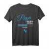 Herren Ich werde Papa 2022 Loading Schwangerschaft Verkündung T-Shirt – Perfektes Geschenk zur Babyankündigung & Überraschung für werdende Väter
