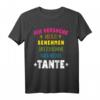Lustiges T-Shirt für Neffe und Nichte - Ich versuche mich zu benehmen, aber ich komme nach meiner Tante.. Perfekt als humorvolles Geschenk