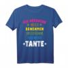 Lustiges T-Shirt für Neffe und Nichte - Ich versuche mich zu benehmen, aber ich komme nach meiner Tante.. Perfekt als humorvolles Geschenk