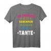 Lustiges T-Shirt für Neffe und Nichte - Ich versuche mich zu benehmen, aber ich komme nach meiner Tante.. Perfekt als humorvolles Geschenk
