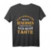 Ich Versuche Mich Zu Benehmen Aber Komme Nach Meiner Tante T-Shirt - Lustige Baby- und Kinderkleidung mit Spruch für Geburt, Geburtstag & Muttertag