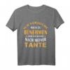 Ich Versuche Mich Zu Benehmen Aber Komme Nach Meiner Tante T-Shirt - Lustige Baby- und Kinderkleidung mit Spruch für Geburt, Geburtstag & Muttertag