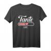Tante lädt Ladebalken T-Shirt – Humorvolles Schwangerschafts- und Babyfreude-Shirt für Familien und Tanten