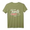 Tante lädt Ladebalken T-Shirt – Humorvolles Schwangerschafts- und Babyfreude-Shirt für Familien und Tanten