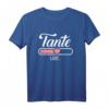 Tante lädt Ladebalken T-Shirt – Humorvolles Schwangerschafts- und Babyfreude-Shirt für Familien und Tanten