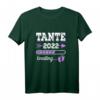 Damen T-Shirt 'Tante 2022 Loading' – Lustiges Outfit für werdende Tanten zur Schwangerschaftsankündigung & Geburt 2022