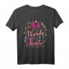 Ich Werde Tante Schwangerschaftsankündigung T-Shirt – Lustige Überraschung für werdende Tanten, Familie & Freunde