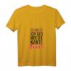 Damen T-Shirt 'Ich Bin Die Ich Geb Mir Die Kante Tante' mit V-Ausschnitt – Lustiges Partyoutfit für Frauen, die Bier, Sekt und Schnaps lieben
