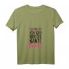 Damen T-Shirt 'Ich Bin Die Ich Geb Mir Die Kante Tante' mit V-Ausschnitt – Lustiges Partyoutfit für Frauen, die Bier, Sekt und Schnaps lieben