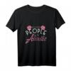 Damen Lieblingsleute nennen mich Tante Floral Design Distressed T-Shirt – Perfekt für Weihnachten, Geburtstag & Familientreffen