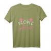 Damen Lieblingsleute nennen mich Tante Floral Design Distressed T-Shirt – Perfekt für Weihnachten, Geburtstag & Familientreffen