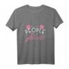 Damen Lieblingsleute nennen mich Tante Floral Design Distressed T-Shirt – Perfekt für Weihnachten, Geburtstag & Familientreffen