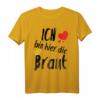 Braut Shirt I Glückwünsche zur Hochzeit & JGA Ideen – Perfektes Hochzeitsgeschenk für Frauen, Männer & Kinder