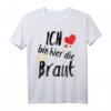 Braut Shirt I Glückwünsche zur Hochzeit & JGA Ideen – Perfektes Hochzeitsgeschenk für Frauen, Männer & Kinder