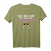 Ich bin die geb mir die Kante Tante T-Shirt – Lustiges Geschenk für Partyurlaub und lebenslustige Patentante