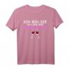 Ich bin die geb mir die Kante Tante T-Shirt – Lustiges Geschenk für Partyurlaub und lebenslustige Patentante