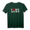 I Love My Aunt, Ich liebe meine Tante T-Shirt - Vintage Design, Perfekt als Geschenk für die liebe Tante
