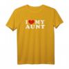 I Love My Aunt, Ich liebe meine Tante T-Shirt - Vintage Design, Perfekt als Geschenk für die liebe Tante