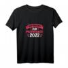 Damen Patentante 2022 Schwangerschaft Befördert zur Tante T-Shirt – Perfekt für Babyparty & Schwangerschaftsverkündung