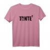 Tante hoch 2 Schwester zweifache Tante Geschenk Baby T-Shirt - Humorvolles Geschenk für die stolze Schwester