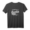 Damen Promoted To Auntie 2021 T-Shirt – Geschenk für Schwägerin, Schwester & werdende Tante bei Babyshower, Geburtstagen & Feiern