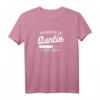 Damen Promoted To Auntie 2021 T-Shirt – Geschenk für Schwägerin, Schwester & werdende Tante bei Babyshower, Geburtstagen & Feiern