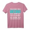 Man nennt mich Tante weil Komplizin anhört schlechter Umgang - Lustiges Tanten T-Shirt als Geschenkidee für Geburtstage & Weihnachten
