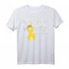 Tante of a Warrior Childhood Cancer T-Shirt – Unterstützung und Bewusstsein für Kinderkrebs, ideal für Überlebende, Angehörige und Pflegepersonal