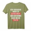 Ich versuche mich zu benehmen - Lustiges Tante T-Shirt mit Spruch für Geburtstag & Familienfeiern