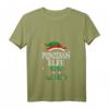 Damen Prinzessin Elfe T-Shirt Weihnachten Familie - Lustiges Weihnachtsoutfit mit V-Ausschnitt für Kinder und Erwachsene
