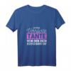 Lustiges Tante T-Shirt mit V-Ausschnitt - Geschenkidee für Taufpaten, Nichten, Neffen, Mama, Papa und Familie zum Geburtstag oder Taufe