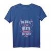 Damen Beste Tante der Welt Geschenk - Geburtstags-T-Shirt mit V-Ausschnitt als perfekte Geschenkidee für deine Tante