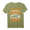 Ich versuche mich zu benehmen, komme nach Tante T-Shirt - Lustiges Geschenk für Familienfeiern, Papa, Mama, Tante, Onkel