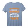 Ich versuche mich zu benehmen, komme nach Tante T-Shirt - Lustiges Geschenk für Familienfeiern, Papa, Mama, Tante, Onkel