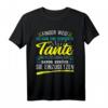 Damen Finger Weg Ich habe eine verrückte Tante T-Shirt – Lustiges Geschenk für Nichte, Neffen, Geburtstag, Weihnachten & Schwangerschaftsankündigung