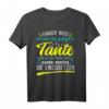 Damen Finger Weg Ich habe eine verrückte Tante T-Shirt – Lustiges Geschenk für Nichte, Neffen, Geburtstag, Weihnachten & Schwangerschaftsankündigung