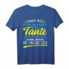 Damen Finger Weg Ich habe eine verrückte Tante T-Shirt – Lustiges Geschenk für Nichte, Neffen, Geburtstag, Weihnachten & Schwangerschaftsankündigung