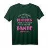 Ich versuche mich zu benehmen Tante T-Shirt - Lustiges Geschenk für Nichten und Neffen mit Spruch