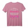 Ich versuche mich zu benehmen Tante T-Shirt - Lustiges Geschenk für Nichten und Neffen mit Spruch