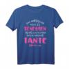 Ich versuche mich zu benehmen Tante T-Shirt - Lustiges Geschenk für Nichten und Neffen mit Spruch