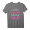 Ich versuche mich zu benehmen Tante T-Shirt - Lustiges Geschenk für Nichten und Neffen mit Spruch