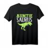 Tanten Auntiesaurus Rex Dinosaurier T-Shirt – Lustiges Geschenk für Tanten zur Familien- und Babyfreude