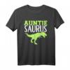 Tanten Auntiesaurus Rex Dinosaurier T-Shirt – Lustiges Geschenk für Tanten zur Familien- und Babyfreude