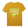 Tanten Auntiesaurus Rex Dinosaurier T-Shirt – Lustiges Geschenk für Tanten zur Familien- und Babyfreude