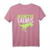 Tanten Auntiesaurus Rex Dinosaurier T-Shirt – Lustiges Geschenk für Tanten zur Familien- und Babyfreude