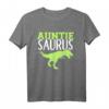 Tanten Auntiesaurus Rex Dinosaurier T-Shirt – Lustiges Geschenk für Tanten zur Familien- und Babyfreude